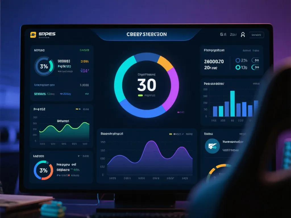 英雄联盟App深度数据分析界面